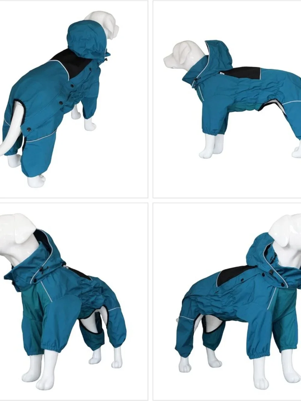 LOVELONGLONG Waterproof Dog Raincoat